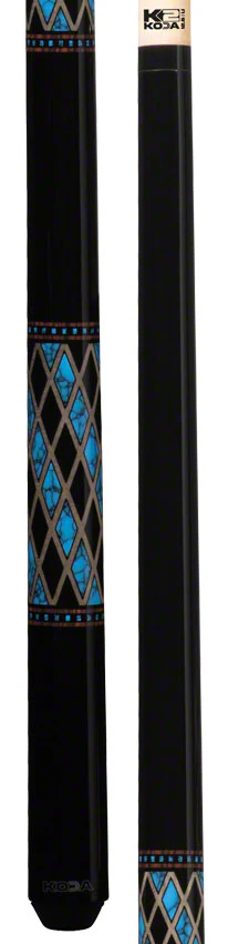 K2 KL115 Onyx and Blue Recon Graphic Pool Cue with 12.50mm K2 LD Shaft - KL115 - Image 3