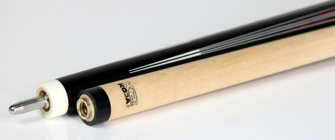 K2 KL161 6 Point Cocobolo Black And White Graphic Pool Cue with 11.75mm LD Shaft - KL161 - Image 5