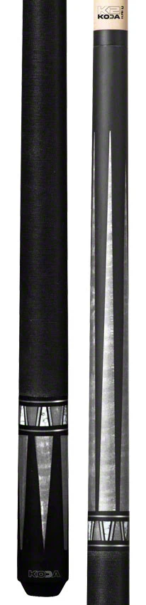 K2 KL171 4 Point Matte Black And Grey Graphic Pool Cue with 11.75mm LD Shaft - KL171 - Image 3