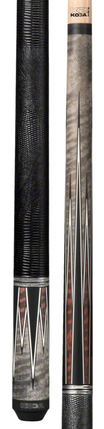 K2 KL182 8 Point Matte Grey Snake Graphic Pool Cue with 11.75mm LD Shaft - KL182 - Image 3
