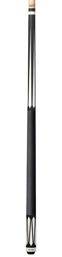 K2 KL191 6 Point Black and White Graphic Pool Cue with 11.75mm LD Shaft - KL191 - Image 4