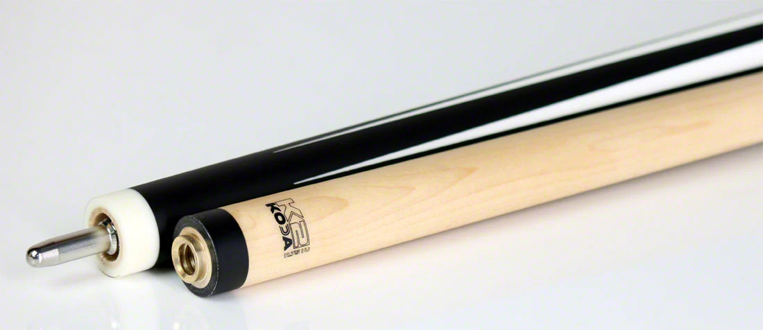 K2 KL191 6 Point Black and White Graphic Pool Cue with 11.75mm LD Shaft - KL191 - Image 6