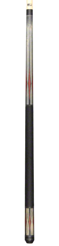 K2 KL193 Grey, Black, and Cocobolo Graphic Pool Cue with 12.50mm LD Shaft - KL193 - Image 3