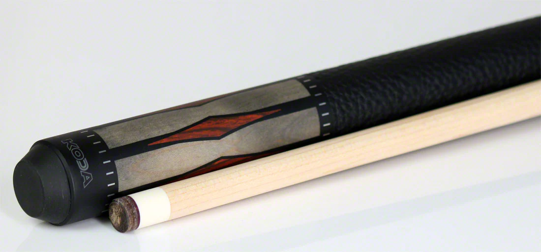 K2 KL193 Grey, Black, and Cocobolo Graphic Pool Cue with 12.50mm LD Shaft - KL193 - Image 4