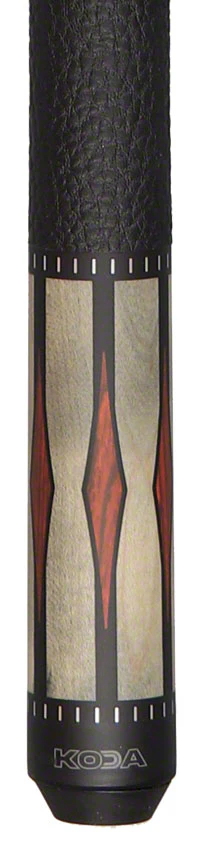 K2 KL193 Grey, Black, and Cocobolo Graphic Pool Cue with 12.50mm LD Shaft - KL193 - Image 6