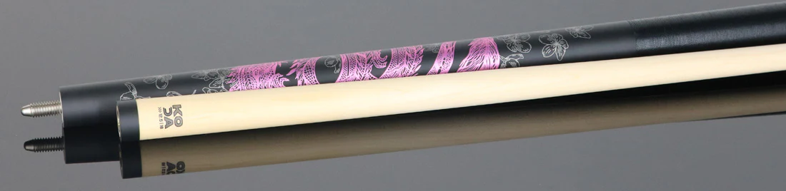 KODA Pink Dragon Graphic Pool Cue - KDV15PK - Image 5