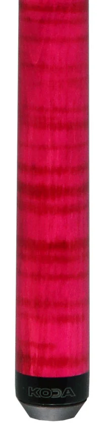 KODA Pink Stained Curly Maple Heavy Hitter Break/Jump Cue - Image 2