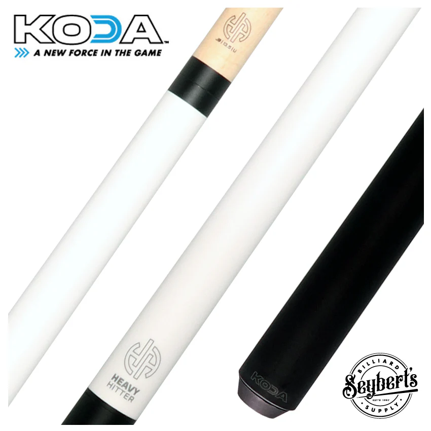 KODA Matte White 25oz. Heavy Hitter Break/Jump Cue