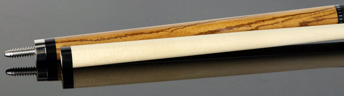 KODA Zebrawood Pool Cue with Linen Wrap - Image 4