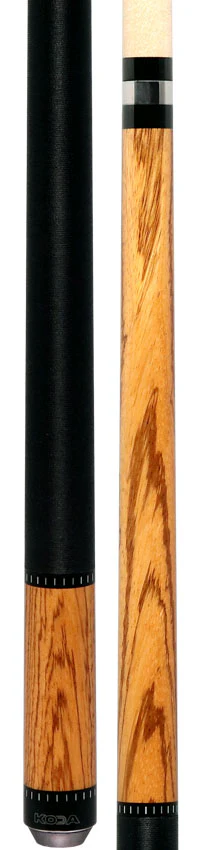 KODA Zebrawood Pool Cue with Linen Wrap - Image 6