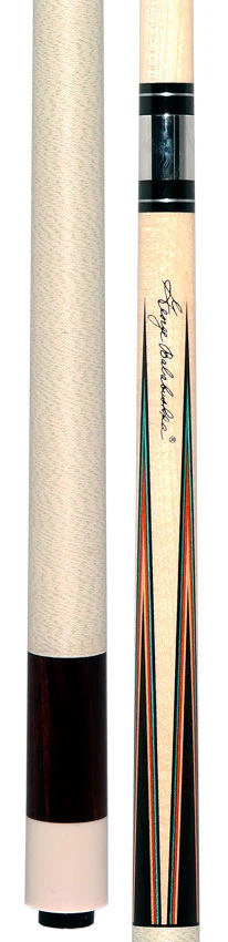 Balabushka GB Series Birdseye Maple Forearm and Rosewood Points and Buttsleeve Pool Cue with Irish Linen Wrap - Image 3