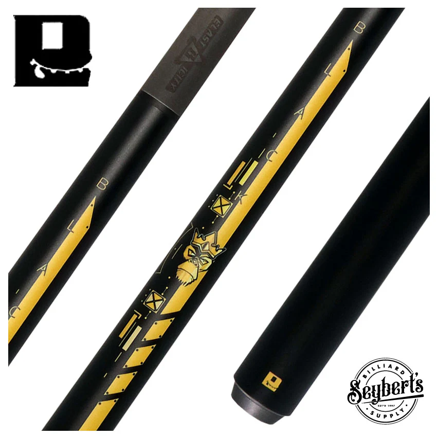 Little Monster Black Egg No Wrap Break/Jump Cue with Carbon Fiber Shaft