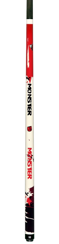Little Monster Graffiti Graphic No Wrap Play Cue with Carbon Fiber Shaft - Image 6