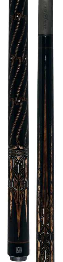 Little Monster Phoenix Graphic No Wrap Play Cue with Carbon Fiber Shaft - Image 3