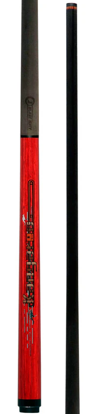 Little Monster Red Kangaroo Jump Cue with Carbon Fiber Shaft - Image 5