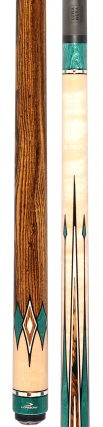 Longoni Diamond No Wrap Pool Cue with Luna Nera Shaft - Image 5