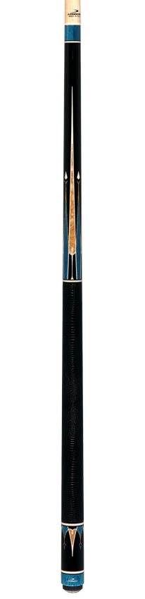 Longoni Galaxy Cyan Pool Cue with Lizard Wrap and S2 American Shaft - Image 6