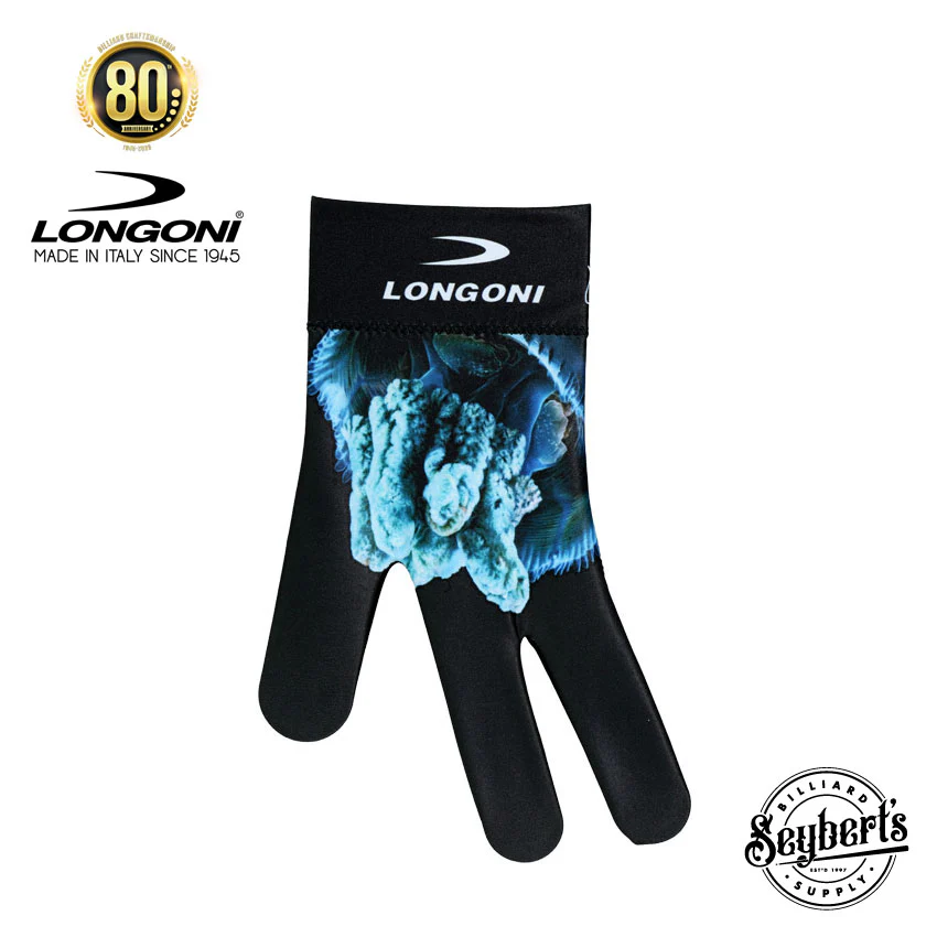 Longoni Left Hand Billiard Glove - Jellyfish