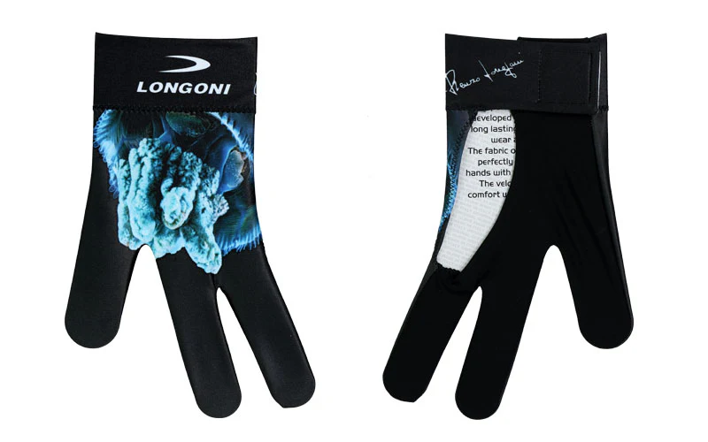 Longoni Left Hand Billiard Glove - Jellyfish - Image 2