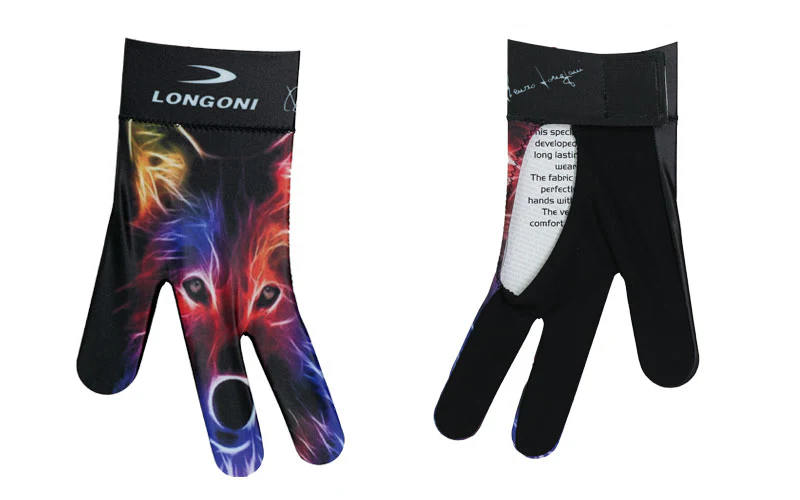 Longoni Left Hand Billiard Glove - Wolf - Image 2