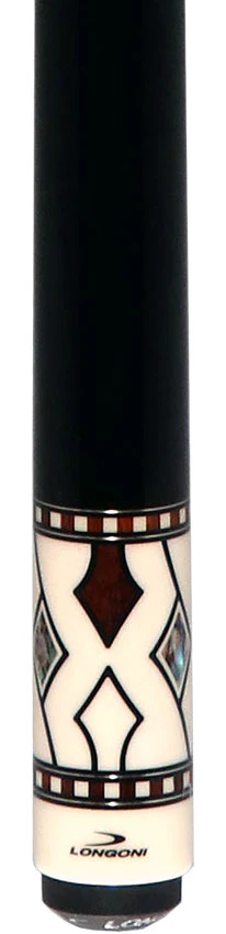 Longoni Limited Nirvana 3 Ural No Wrap Pool Cue with Luna Nera American Pure Graphite Shaft - Image 2