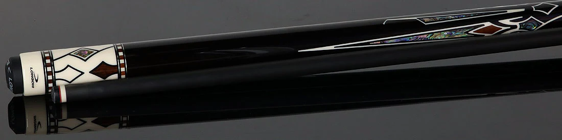 Longoni Limited Nirvana 3 Ural No Wrap Pool Cue with Luna Nera American Pure Graphite Shaft - Image 3
