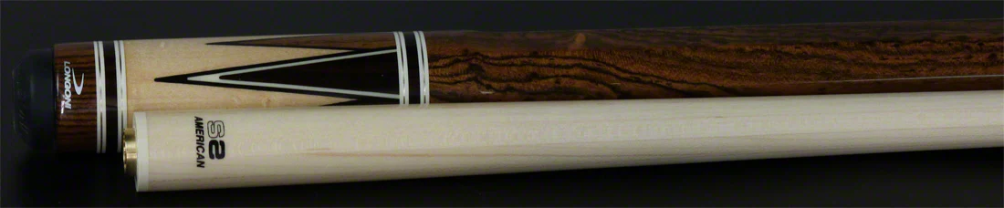 Longoni Minerva Octagonal 8 Point Bocote Pool Cue with S2 American Wood Shaft - LG24400 - Image 6
