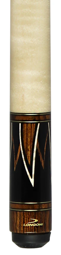 Longoni Niels Feijen Curly Flame Pool Cue with S30 American 12.8mm Maple Shaft - LG24573 - Image 2