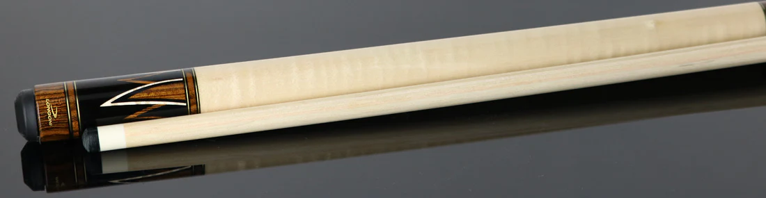 Longoni Niels Feijen Curly Flame Pool Cue with S30 American 12.8mm Maple Shaft - LG24573 - Image 3