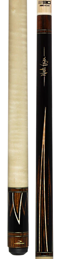 Longoni Niels Feijen Curly Flame Pool Cue with S30 American 12.8mm Maple Shaft - LG24573 - Image 5