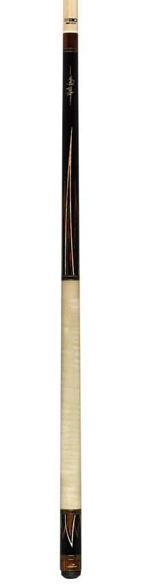 Longoni Niels Feijen Curly Flame Pool Cue with S30 American 12.8mm Maple Shaft - LG24573 - Image 6