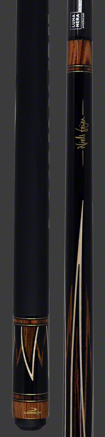 Longoni Niels Fijen Flame Pool Cue with Luna Nera American Pure Graphite Shaft - LG24743 - Image 3