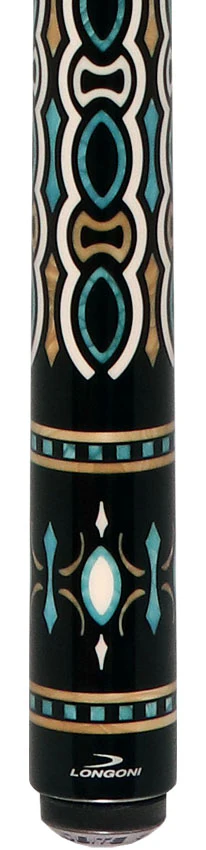 Longoni Ogiva No Wrap Pool Cue with 2 S2 American Shafts - Image 2
