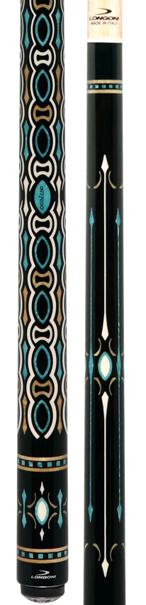 Longoni Ogiva No Wrap Pool Cue with 2 S2 American Shafts - Image 5