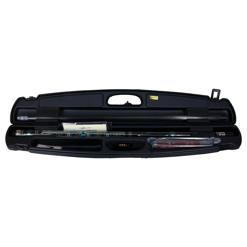 Longoni Ogiva Silver No Wrap Pool Cue with Luna Nera Graphite Shaft - Image 7