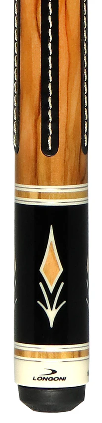 Longoni Sienna Pool Cue with Luna Nera American Pure Graphite Shaft - LG24440 - Image 2