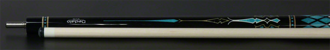 Longoni Stecca Dedalo Ocean XVIII S2 Pool Cue with S2 American Wood Shaft - LG24471 - Image 3