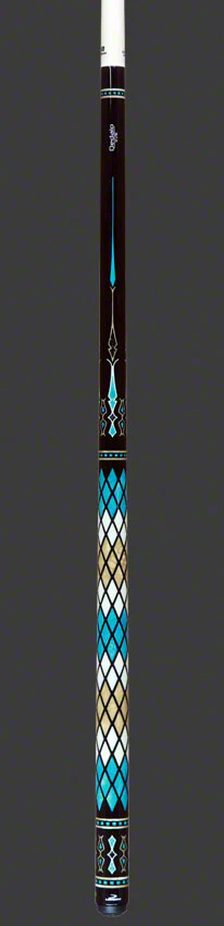 Longoni Stecca Dedalo Ocean XVIII S2 Pool Cue with S2 American Wood Shaft - LG24471 - Image 6