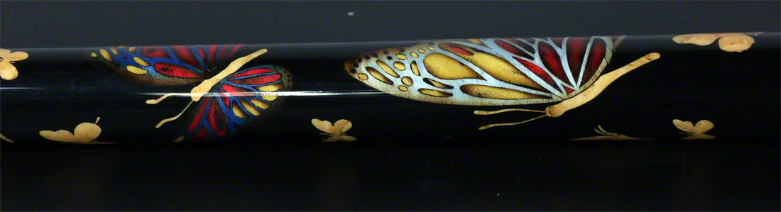 Longoni Stecca Papilo Lux Arcobaleno Pool Cue with S2 American Wood Shaft - LG24545 - Image 8