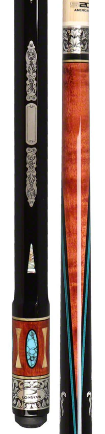 Longoni Stecca Pool Cue 'COLLECTION LUX XX' Pool Cue with S2 and S20 Wood Shaft - LG24726 - Image 5