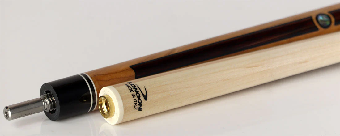 Longoni Stecca Pool Cue Mediterraneo S2 with S2 American Wood Shaft - LG24316 - Image 2