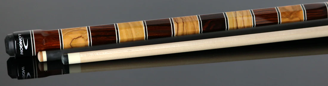 Longoni Stecca Pool Cue Mediterraneo with S2 Wood and Luna Nera Pure Graphite Shaft - LG24316C2 - Image 5
