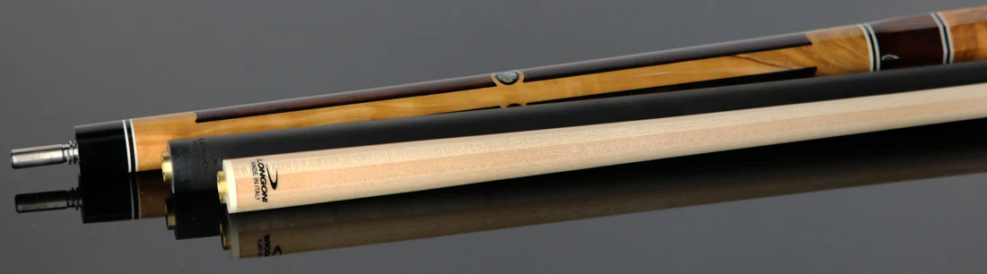Longoni Stecca Pool Cue Mediterraneo with S2 Wood and Luna Nera Pure Graphite Shaft - LG24316C2 - Image 6