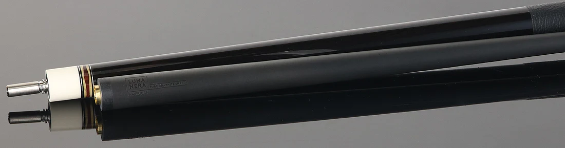 Longoni TPA25 Pool Cue with Luna Nera Shaft and Leather Wrap - Image 4