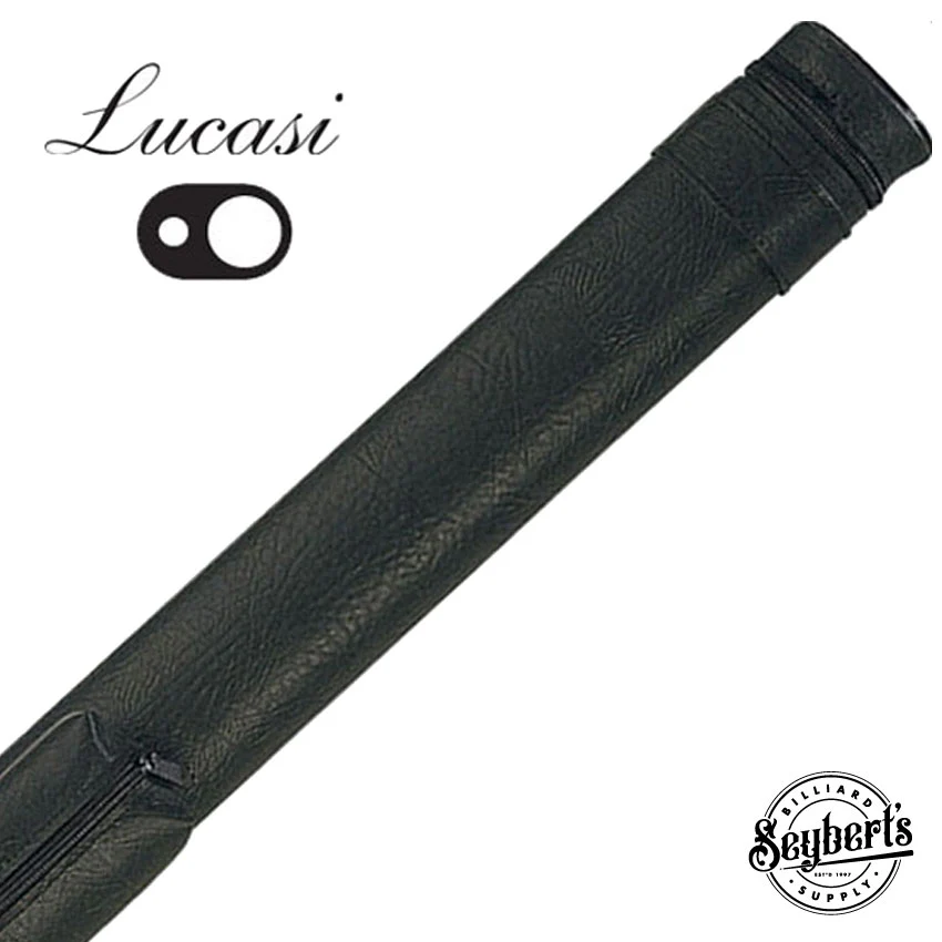 Lucasi Black 1x1 Hard Pool Cue Case - LC11A