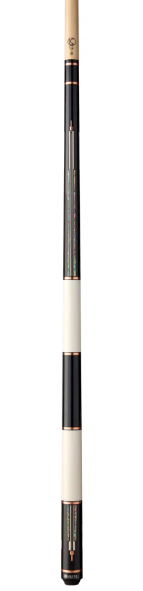 Lucasi Custom Art Deco Rose Gold & Mother-of-Pearl Pool Cue - Image 4