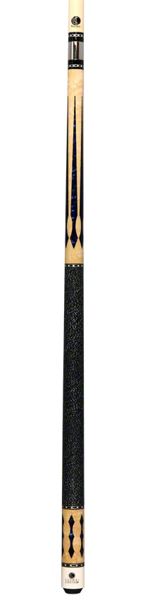 Lucasi Zero Flexpoint Birdseye Maple with Blue Luster Pool Cue - LZ2004NB - Image 6