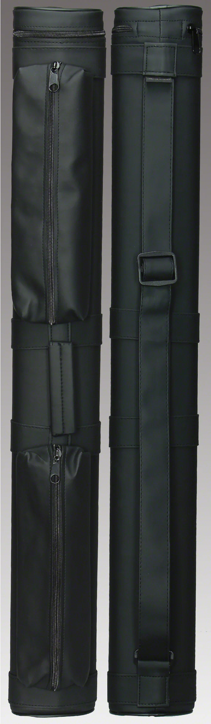 Lucasi Matte Black 2x2 Hard Pool Cue Case - LC22M - Image 3