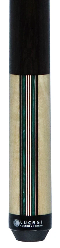 Lucasi Natural Maple with Rose Gold and Malachite Limited Edition Pool Cue - LUX73 - Image 4