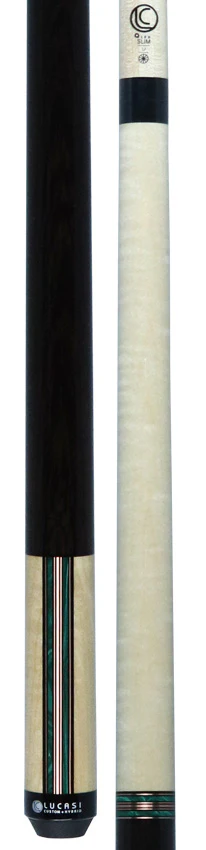 Lucasi Natural Maple with Rose Gold and Malachite Limited Edition Pool Cue - LUX73 - Image 5